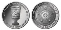 Deutschland Medaille 2012  PP35Ø15g. BVB B...