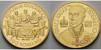 Österreich 500 Schilling<br>8g fein<br>22mm Ø Wiener Kongreß im org. Etui & Zertifikat, Gold