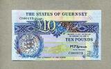 Guernsey 10 Pounds ND(1980) P.50b - very nice banknote - unc / GEM UNC