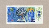 Tschechoslowakei 20 Korun 1988 P.95a - Ján Amos Koménsky - unc / GEM UNC
