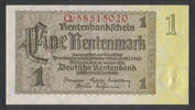 Deutsche Rentenbank 1 Rentenmark Ros.166b 1
