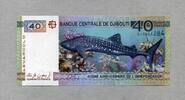Djibouti 40 Francs P.46 - 40. Jahrestag der Unabhängigkeit Dschibutis von Frankreich - -