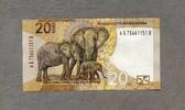 Südafrika 20 Rand P.149 - Nelson Rolihlahla Mandela - Elefanten - -