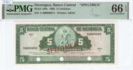 Nicaragua 5 Cordobas 1962 PMG66EPQ 260.09 £  +  43.35 £ shipping