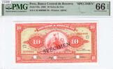 Peru 10 Soles de Oro 1965 PMG66EPQ 260.09 £  +  43.35 £ shipping