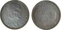 Czechoslovakia 10 Kronen 1928 Československo -10 koruna, 1928, Masaryk 1... 10.14 £  +  26.01 £ shipping