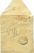 Frankreich Triens, Tremissis 600-650 AD MEROVINGIANS, Amecourt? AV Tremissis (sehr selten - unediert) VF-EF
