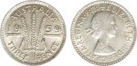 Australien 3 Pence 1959 Threepence - Elizabeth II vz 2.60 £  +  8.67 £ shipping