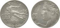 Italien 20 Centesimi König Vittorio Emanuele III. (1900 - 1946) -