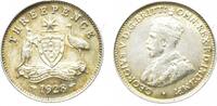 Australien 3 Pence 1928 George V vz 6.07 £  +  8.67 £ shipping