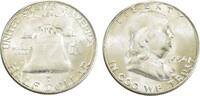 USA 1/2 Dollar 1954 Franklin Half Dollar unz / MS 64 21.69 £ Tax included +  7.98 £ shipping