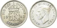 Grossbritannien 6 Pence Georg VI. (1936-1952) -