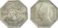 Ägypten 2½ Millimes 1933 - ١٩٣٣ Fuad I. (König von Ägypten) vz 5.20 £  +  8.67 £ shipping