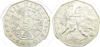 Österreich 5 Euro 2008 Fußball - Europameisterschaft 2008 unz in Kapsel 8.67 £  +  7.98 £ shipping