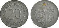 Deutschland 20 Pfennig Wertmarke, Strassenbahn Leipzig (Sachsen) -