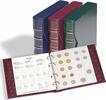 Leuchtturm Münzalbum/ Kassette NUMIS, Classic inkl. 5 Hüllen, rot 327836 Neu -