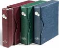 Leuchtturm Münzalbum Numis blau, inkl. Schutzkassette & 5 Hüllen 338787 Neu -