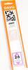 DAVO Klemmstreifen Easy Klar selbstklebend T26, 25 Stück DV42026 Neu -