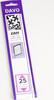 DAVO Klemmstreifen Easy Schwarz selbstklebend Z25, 25 Stück DV41025 Neu -