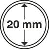 Leuchtturm Münzkapsel Grips 20 mm (10er Pack) 303557 Neu -