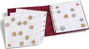 Leuchtturm Münzalbum Numis rot, mit 5 Hüllen 310704 Neu -