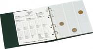 Leuchtturm Münzalbum Numis grün, mit 5 Hüllen 300115 Neu -