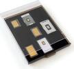 Leuchtturm rauchfarbene Münzbox mit 9 Fächern für Goldbarren 362883 Neu -