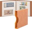 Lindner Banknotenalbum Regular mit Kassette hellbraun 2810-814-H Neu -