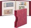 Lindner Banknotenalbum Regular mit Kassette weinrot 2810-814-W Neu -