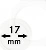 Lindner Münzkapsel OCTO 17mm OS017, 2er Pack Neu -