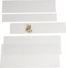 Leuchtturm HAWID-Streifensortiment Klar 100 Streifen 217 x 26-86mm 366370 Neu -