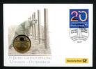 BRD 2009 Tombak Medaille Grenzöffnung Ungarn-Österreich Numisbrief PP -