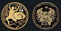 Bund Medaille Heidi Rosendahl 1972, vergoldet PP -