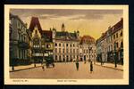 AK Neuss um 1910 Rathaus mit Pferdegespann, coloriert -