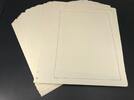 Kabe Blankoblätter mit schwarzer Randlinie und Netzunterdr. 50er Pack neuwertig -