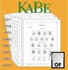 KABE Schweiz 2012-2014 Vordrucke neuwertig -
