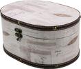 Safe Schatzkiste Retro oval klein Nr. 36565 Neu -