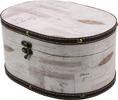 Safe Schatzkiste Retro oval groß Nr. 36563 Neu -