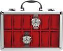 Safe Alu-Uhren-Koffer KLASSIK innen rot Nr. 265-1 Neu -