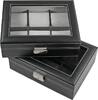 Safe Uhrenkoffer für 6 Uhren innen grau Nr. 217-2 Neu -