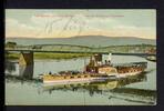 AK Oberweser Dampfschifff. 1909 Raddampfer Kronprinz Wilhelm Holzminden -