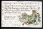 AK Rhein 1900 Wanderliedd -