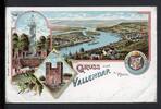 AK Vallendar um 1900 Kaiser-Friedrich-Turm, Klosterruine, Panorama -