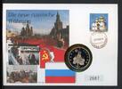 Russland 1992 Numisbrief Neue Währung mit 3 Rubel PP -