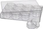 Safe Transparente Sammel-Box mit 12 Sammeldosen Nr. 5261 Neu -