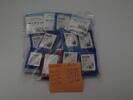 Leuchtturm / Hawid Klemmtaschen 20 Packungen schwarz - Restposten! Neuware -