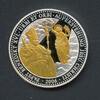 2006 Medaille Papst Benedikt XVI. Urbi et Orbi teilvergoldet PP -