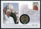 Vatikan Numisbrief 2006 Medaille Papst Benedikt XVI. 1. Pontificatsjahr -