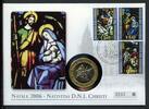 Vatikan Numisbrief 2006 Medaille Papst Benedikt XVI. Weihnachten 2006 -