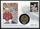 Vatikan Numisbrief 2006 Medaille Papst Benedikt XVI. Vatikan Museum -